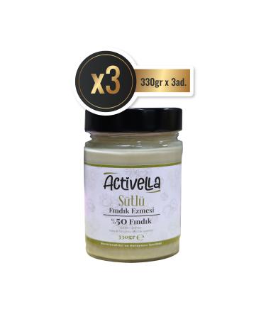Activella Milk Hazelnut Paste 330gr P Hazelnut X3