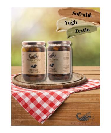 Cornucopiaolive Table Oil Green Olives (720 Gr)