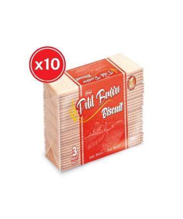Elvan Petit Beurre Plain Biscuits 400 Gr. 10 Pieces (1 Box)