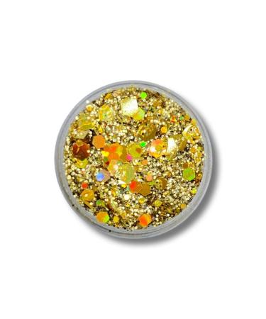 TIVA Gel Form Shiny Glitter - Laser Gold