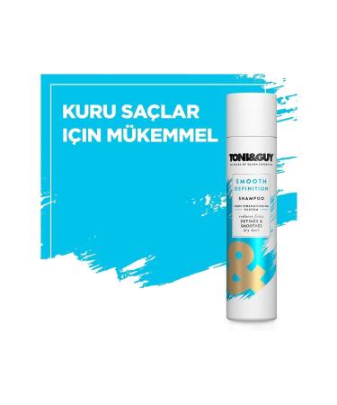 Toni Guy Smooth Definition Shampoo for Dry Hair 250 ml .Super - Buy Online on GoSupps.com