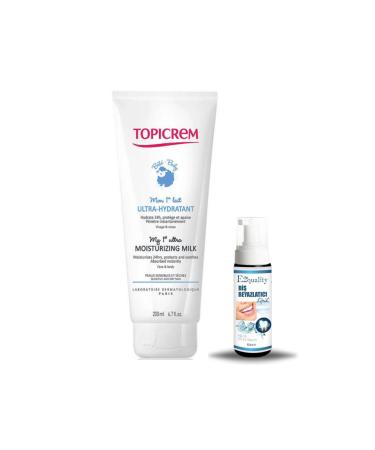 Topicrem Baby Ultra Hydratant Moisturizing Milk-Moisturizing Milk 200ml + Gift Teeth Whitening Foam