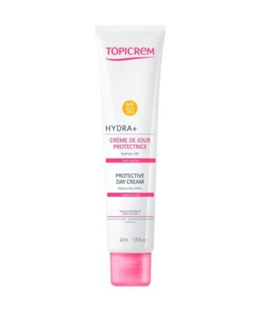 Topicrem Hydra+ Protective Day Cream Spf50 40 ml Body Sunscreen