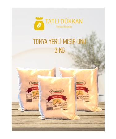 TRABZON SWEET SHOP Tonya Local Corn Flour 3 Kg