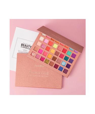 Sword & Shield S&s Poster Girl 40 Color Eyeshadow Palette 01