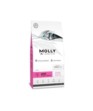Molly Low Grain Hypoallergenic Shrimp & Salmon Adult Cat Food 2 Kg