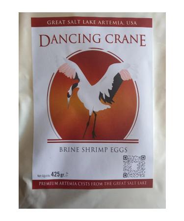 Living World ARTEMIA EGGS Dancing Crane American Artemia 425 Gr