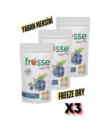 frosse Cube / Slice Banana Crisp Freeze Dried 3 Pack Banana Cubes Chips