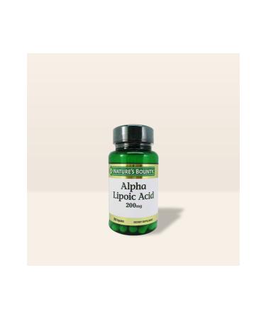 Nature's Bounty Alpha Lipoic Acid 200 Mg 30 Capsules