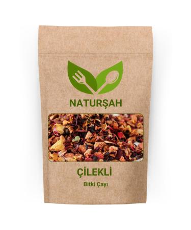 Natur ah Strawberry Herbal Tea (STRAWBERRY TEA) 1 Kg