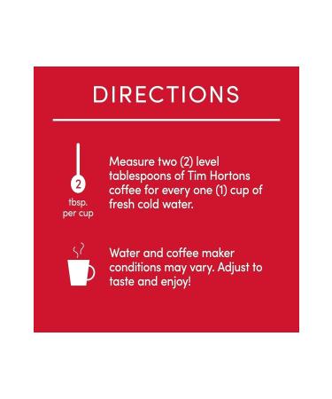 Tim Hortons Original Canada- Medium Roast Coffee- Hazelnut- 300 gr - Buy Online on GoSupps.com