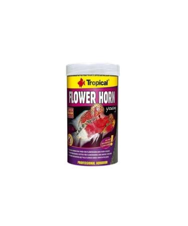 Tropical Flower Horn Young Pellet Coloring Fish Food for Young Flower Horn Fish 1000 ml 3