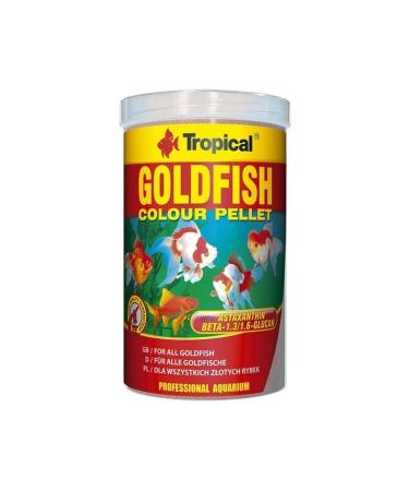 Tropical Goldfish Colour Pellet Goldfish Colour Pellet Fish Food 250 ml 90 gr