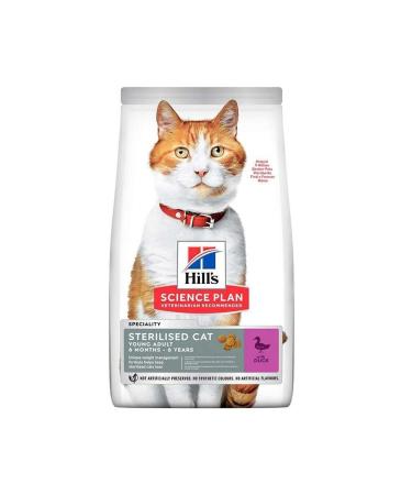 Hill's SCIENCE PLAN Duck Sterilized Adult Cat Food 3 Kg - Buy Online on GoSupps.com
