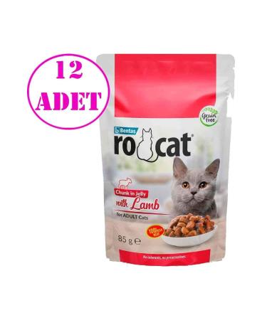 Rocat Ro Cat Kitten Canned Food with Chicken 400 GR 12 PCS