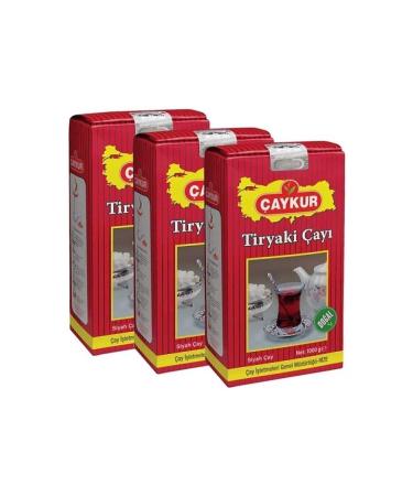 aykur Tiryaki Tea 1000 gr X 3 Pieces