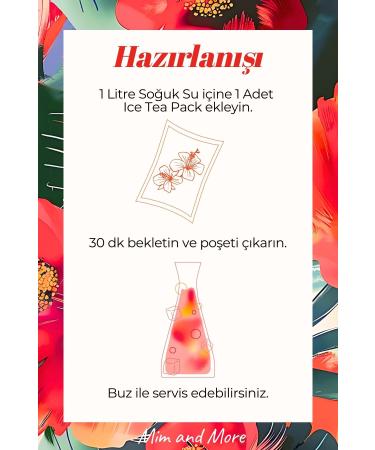 Mim and More Hibiskus Ice Tea Pack - Buy Online on GoSupps.com