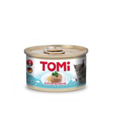 Tomi KITTEN SALMON WET FOOD 85 GR X 6 PIECES 106008