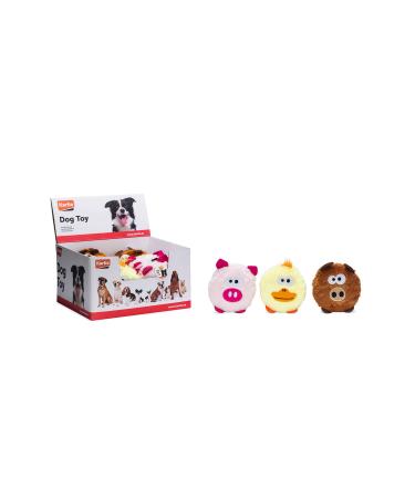 Karlie Karlie Plush Animal Head Shaped Pet 533132