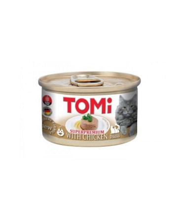 Tomi CAT CHICKEN WET FOOD 85 GR X 6 PIECES 451121
