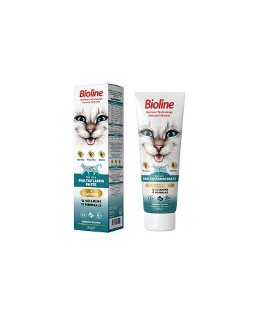 Bioline Multivitamin Paste Cat 100 gr X 2 Pieces 451121