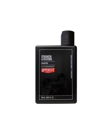 Uppercut Deluxe Strength and Restore Shampoo 240 ML - Strengthening and Repairing Shampoo - Buy Online on GoSupps.com