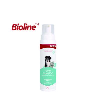 Bioline Cat and Dog Foam Shampoo 220 Gr 336108