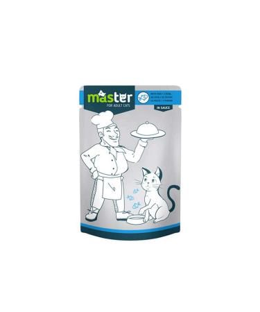 Master Fish Pouch Cat Food 80 Gr. 562135