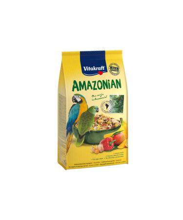Vitakraft AMAZON AFRICAN AND GRAY PARROT FOOD 750 GR X 1 PIECE 543133