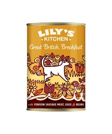 Lily's Kitchen Great British Breakfast Wet Dog Food (400g) - Venison Ham & Egg