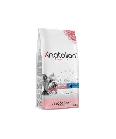 Anatolian Premium Mini Adult Salmon Adult Small Breed Dog Food with Salmon 2 Kg