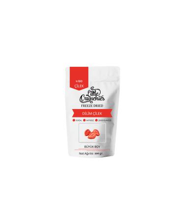 Little Crunchies Freeze Dried Sliced Strawberries - 200 Gr. - Large - Freeze Dried