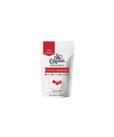 Little Crunchies Freeze Dried Whole Raspberries - 200 Gr. - Large - Freeze Dried