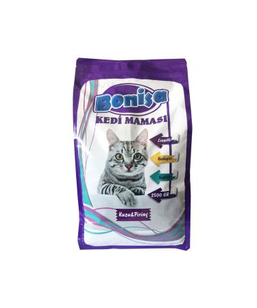 Bonisa Lamb Meat Rice Cat Food 2.5 Kg