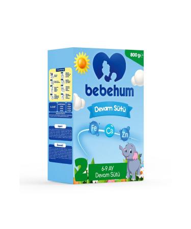 bebehum 2 Follow-On Milk 800 gr 6-9 Months