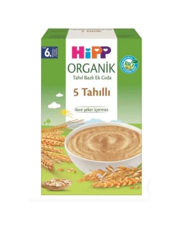 Hipp Organic 5 Grain Cereal Based Spoon Food 200gr