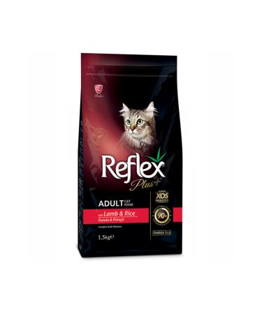 Reflex Plus Adult Cat Food with Lamb and Rice 1.5 kg
