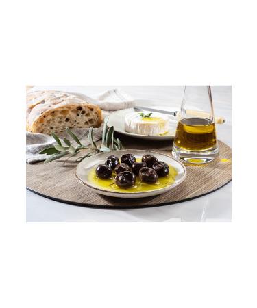 Livvy Premium Foods Livvy Naturally Fermented Medium Grain High Quality Black Olives 1800 G
