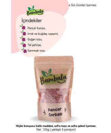 Bambala Beetroot Soup Eggless and Dairy-Free (125g)