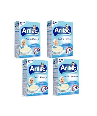 Ar lac Milk Rice Spoon Food 200 gr X 4 Pieces