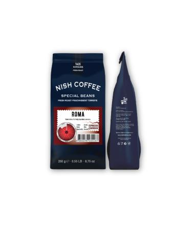 Nish Coffee Nish Espresso Roma Coffee 250 gr - Buy Online on GoSupps.com