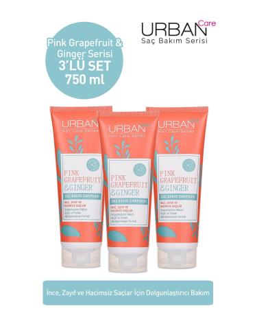 Urban Care Pink Grapefruit&ginger Shampoo 250ml