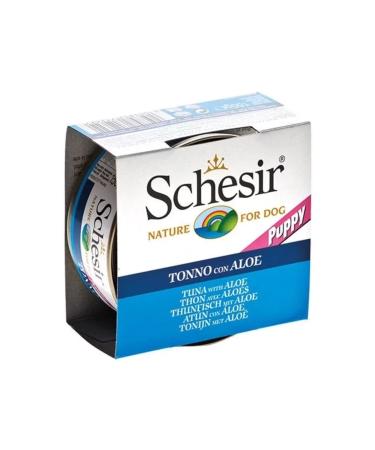 Schesir Aloe Vera and Tuna Jelly Canned Dog Food 150 gr