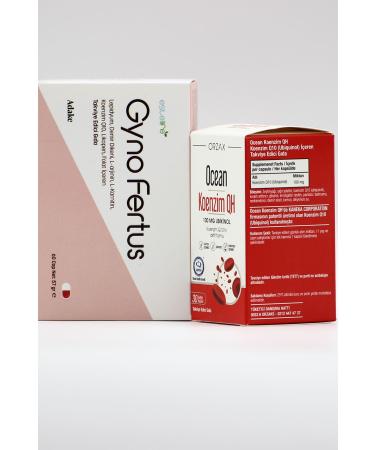Ocean Gyno Fertus Multivitamin 60 Capsules and Ocean Coenzyme QH 30 Capsules