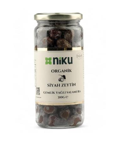 NIKU Organic Black Olives 310GR