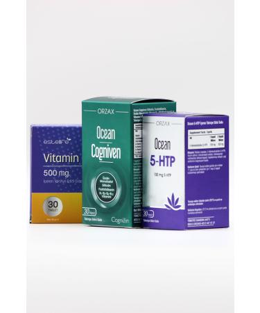 Ocean Cogniven - Ocean 5-HTP - Vitamin C 500 mg - Buy Online on GoSupps.com
