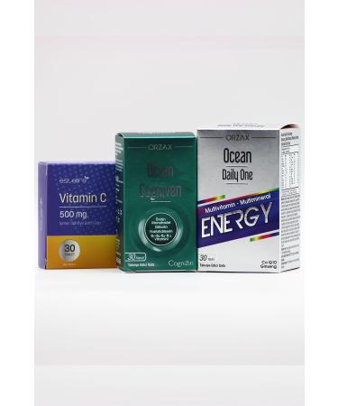 Ocean Cogniven - Ocean Daily One Energy - Vitamin C 500 mg - Exam Set