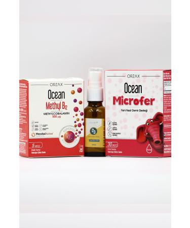 Ocean Iron B12 D3 Vitamin Set for Children - Buy Online on GoSupps.com