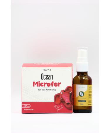 Ocean Iron and Vitamin D3 Supplement for Adults