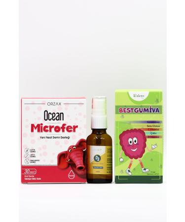 Ocean Microfer Estellife D3 Bestgumiva Children's Health Package